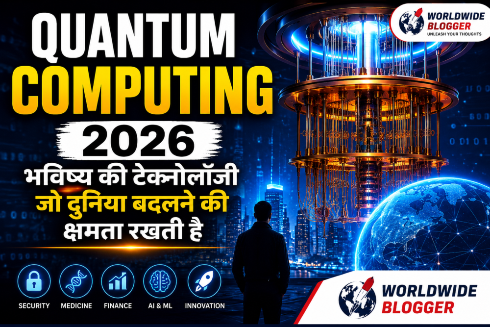 Quantum Computing 2026: भविष्य की टेक्नोलॉजी जो दुनिया बदलने की क्षमता रखती है | पूरी जानकारी हिंदी में
